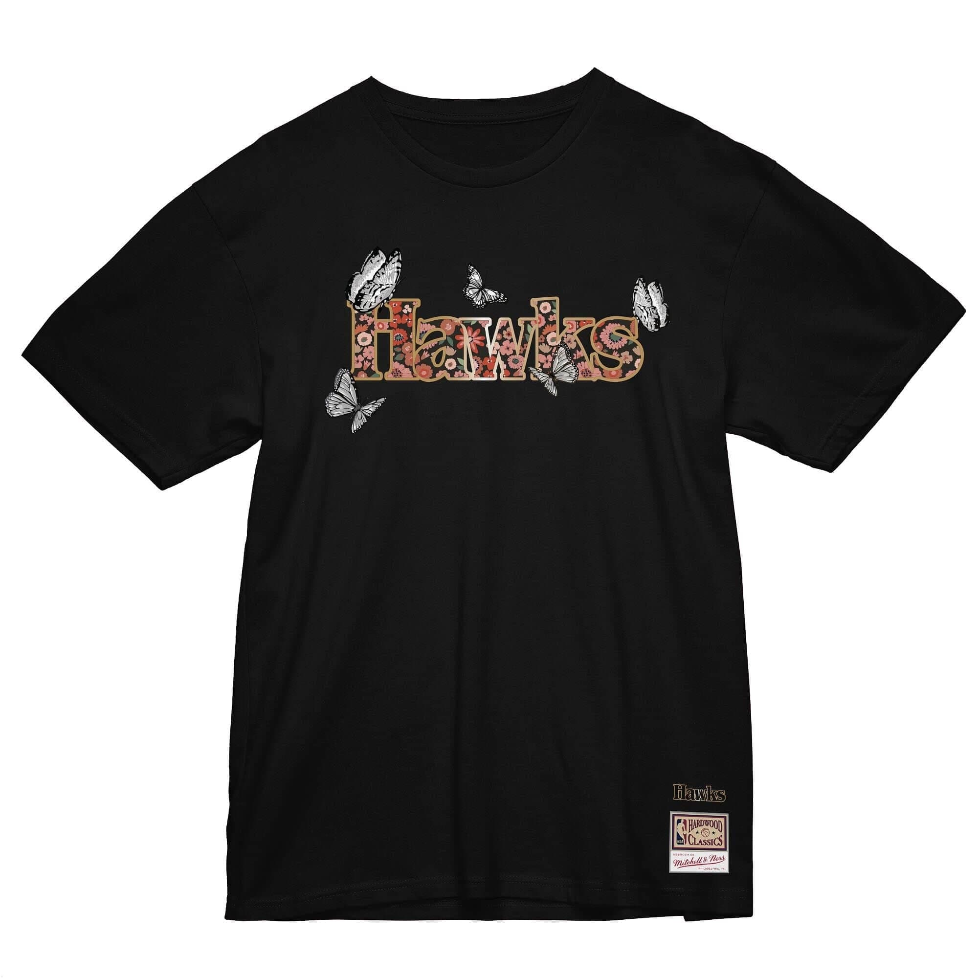 Футболка Mitchell & Ness Womens Floral SS Top Atlanta Hawks T-Shirt