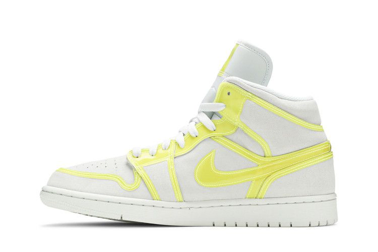 Кроссовки Wmns Air Jordan 1 Mid LX 'Off White Opti Yellow'