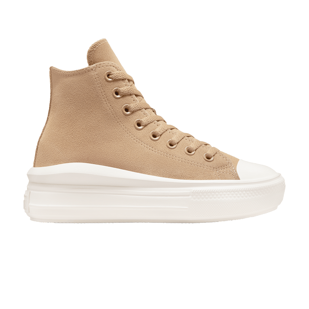 Converse Wmns Chuck Taylor All Star Move Platform High 'Colorful Suede - Coffee Rum'
