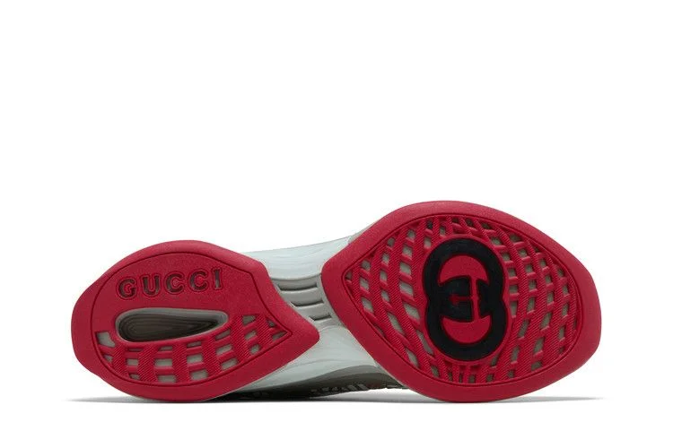 Кроссовки Gucci Run Sneaker 'Grey Orange'