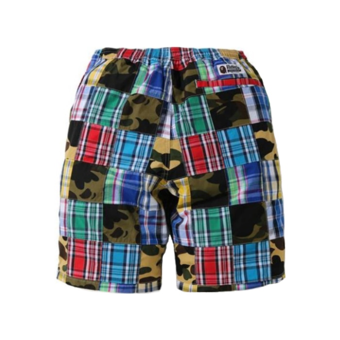 Спортивные шорты BAPE Patchwork Shorts Multi