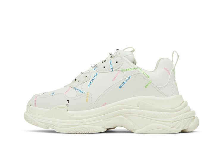 Кроссовки Balenciaga Triple S Sneaker 'Allover Logo - White Multi'