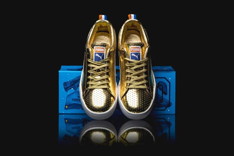 Кроссовки Puma Clyde 'All Gold'