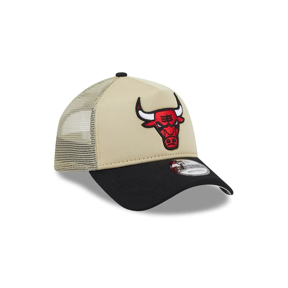 Бейсболка New Era Chicago Bulls All Day 9FORTY A-Frame Trucker Snapback Hat
