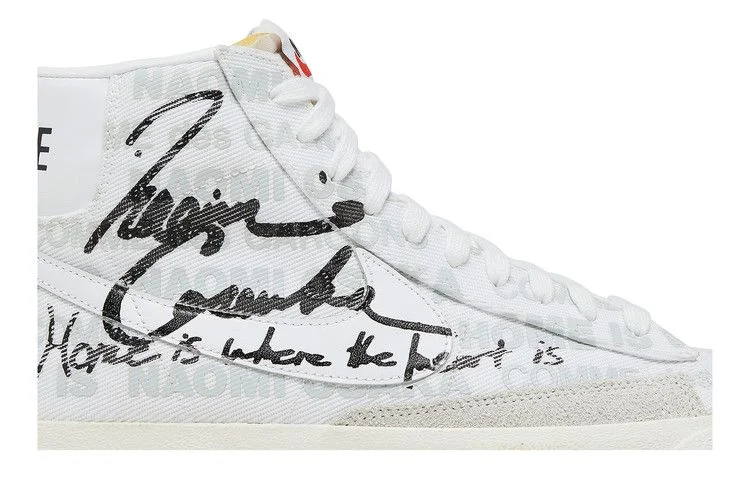 Кроссовки Naomi Osaka x Comme des Garçons x Nike Blazer Mid '77 'Home Is Where The Heart Is'