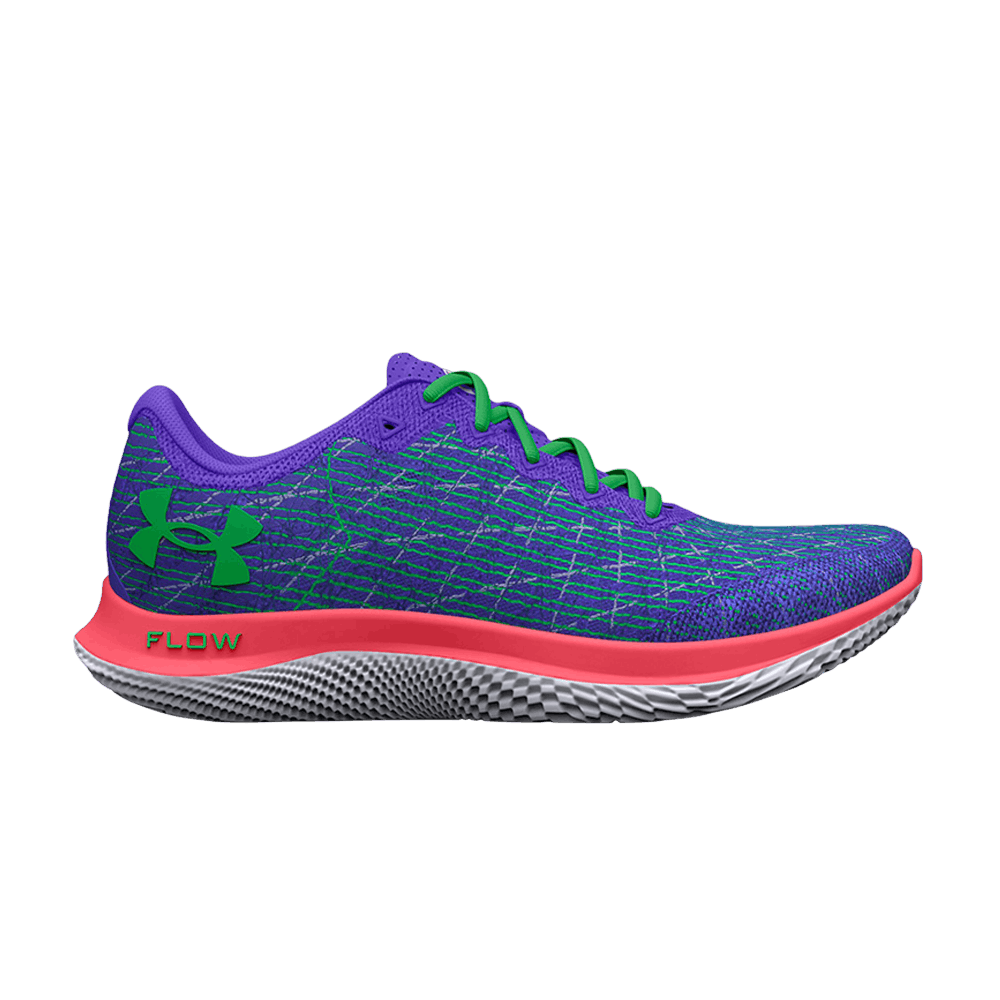 Кроссовки Under Armour Wmns Flow Velociti Wind 2 'Brilliant Violet Blitz Red'