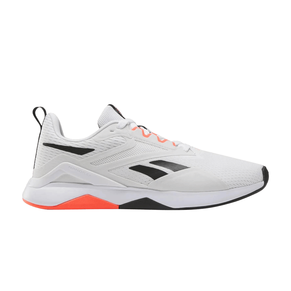 Кроссовки Reebok Wmns Nanoflex TR 2 'White Black Orange Flare'
