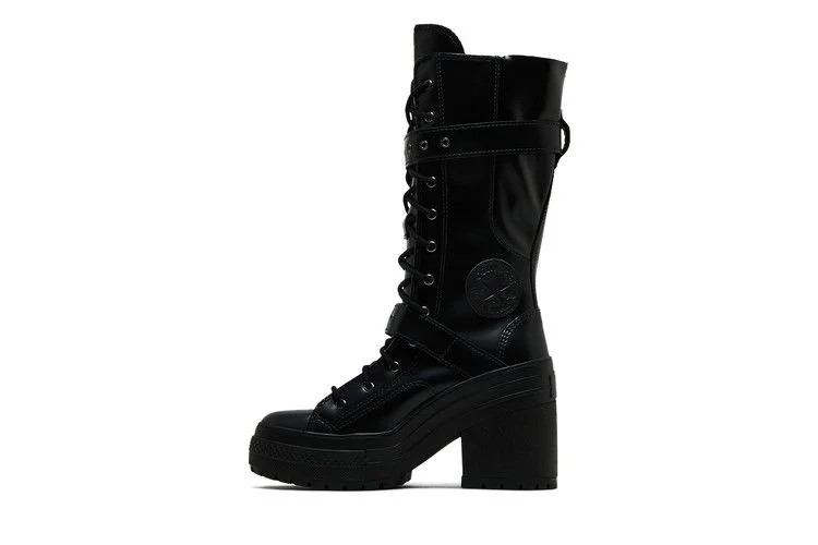 Кроссовки Converse Wmns Chuck 70 De Luxe XX High 'Triple Black'