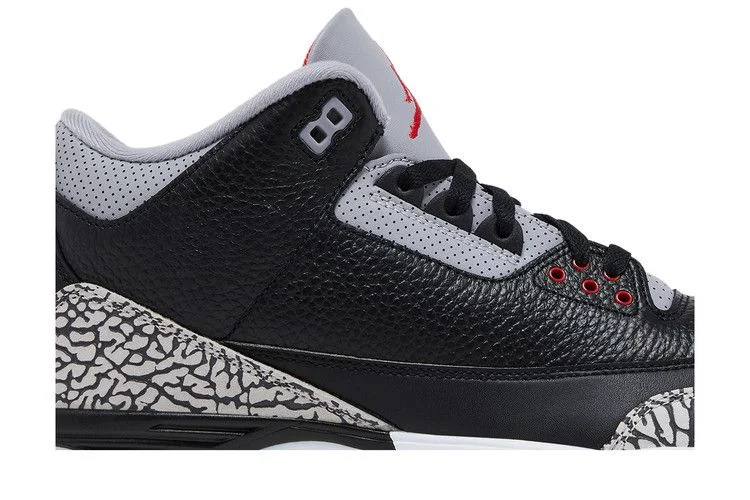 Кроссовки Air Jordan 3 Retro TD Cleat 'Black Cement'