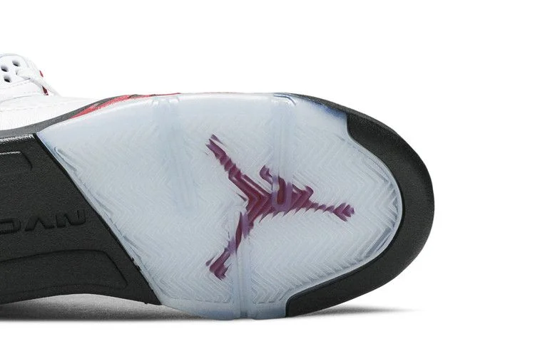 Кроссовки Air Jordan 5 Retro GS 'White Fire Red' 2020