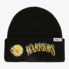 Mitchell-Ness-Black-Golden-State-Warriors-SUGA-Glitch-Cuffed-Knit-Hat-100x100