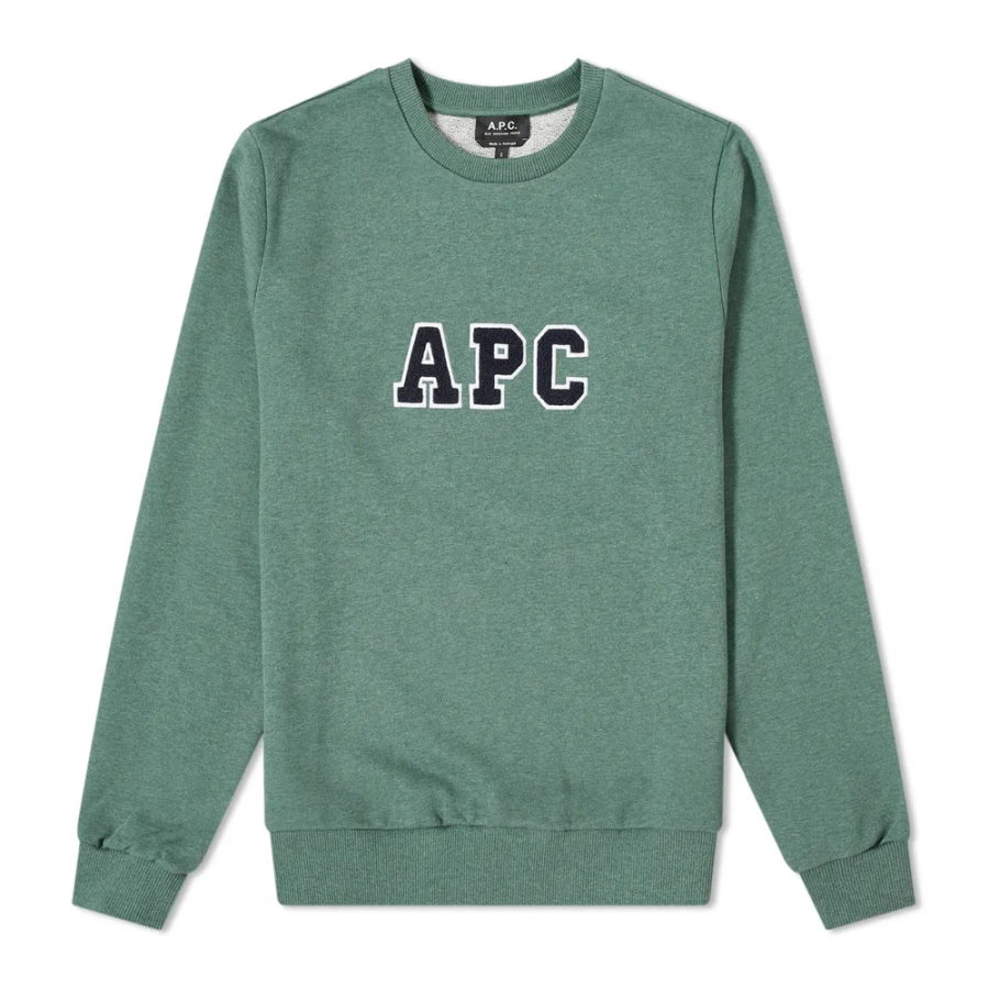 Свитшот A.P.C. Malcolm Sweatshirt Marine Chine