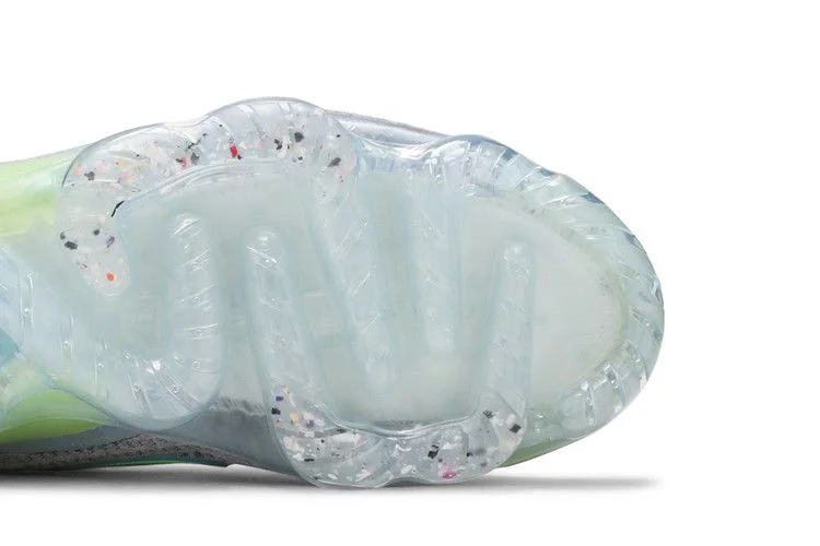 Кроссовки Nike Air VaporMax 2021 Flyknit 'Grey Light Liquid Lime'