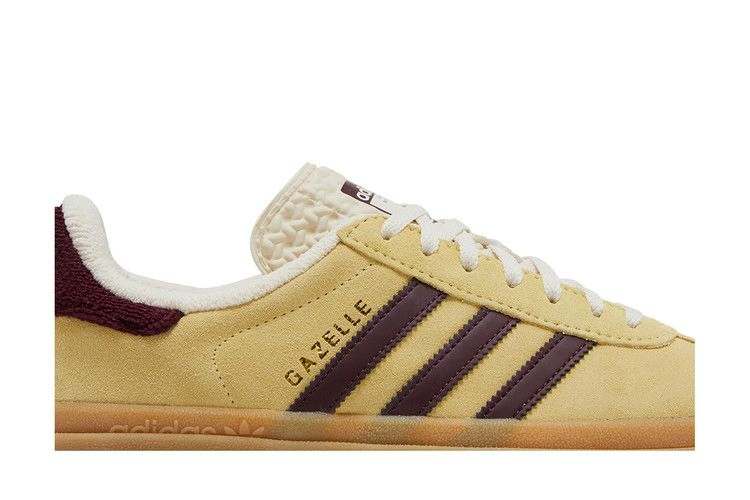 Кроссовки adidas Women's Gazelle Bold 'Almost Yellow Maroon'
