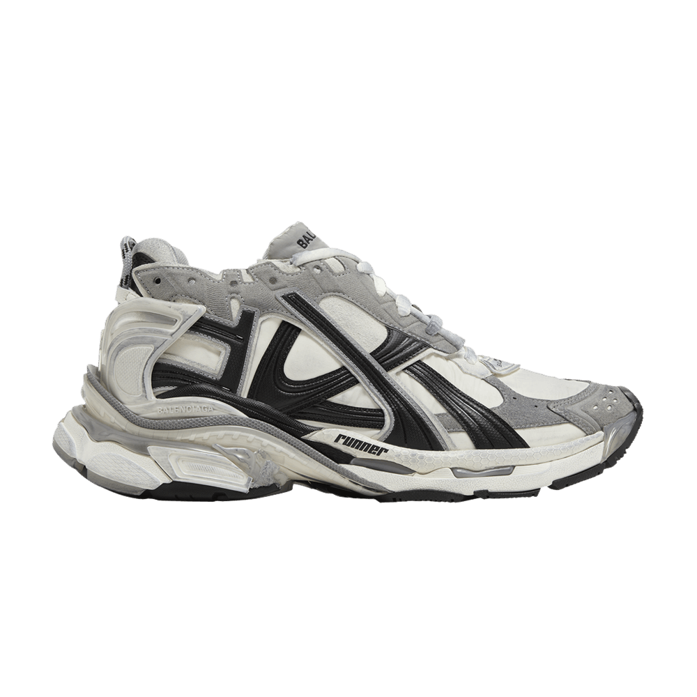 Кроссовки Balenciaga Runner Sneaker 'Worn-Out - Grey White Black'