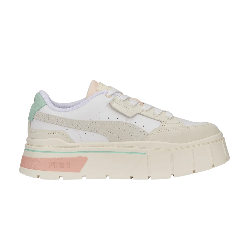 Кроссовки Puma Wmns Mayze Stack Luxe 'White Marshmallow'