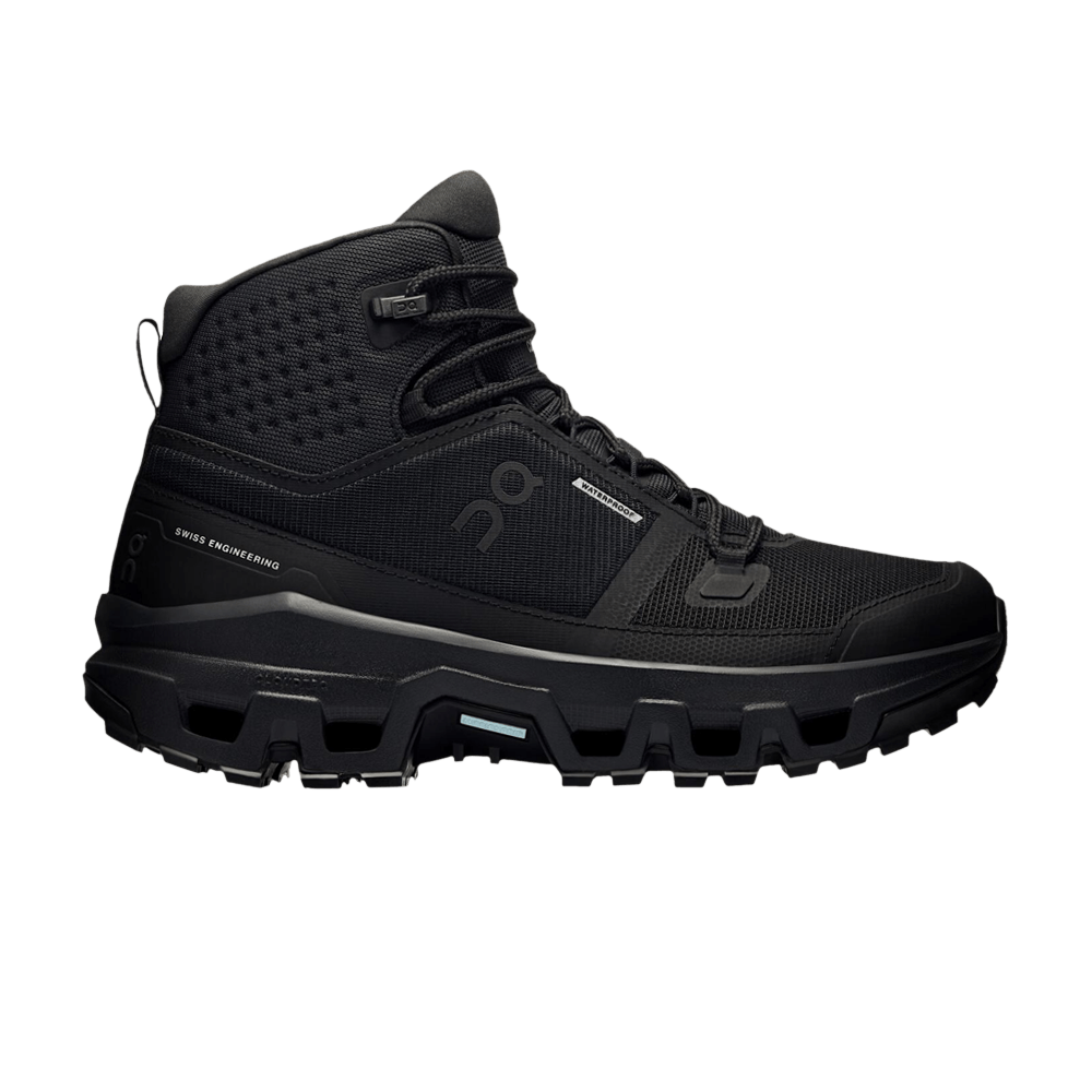 ON Wmns Cloudrock Waterproof 'Triple Black'