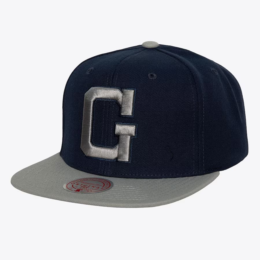 Бейсболка Mitchell & Ness Navy Georgetown Hoyas Snapback Hat