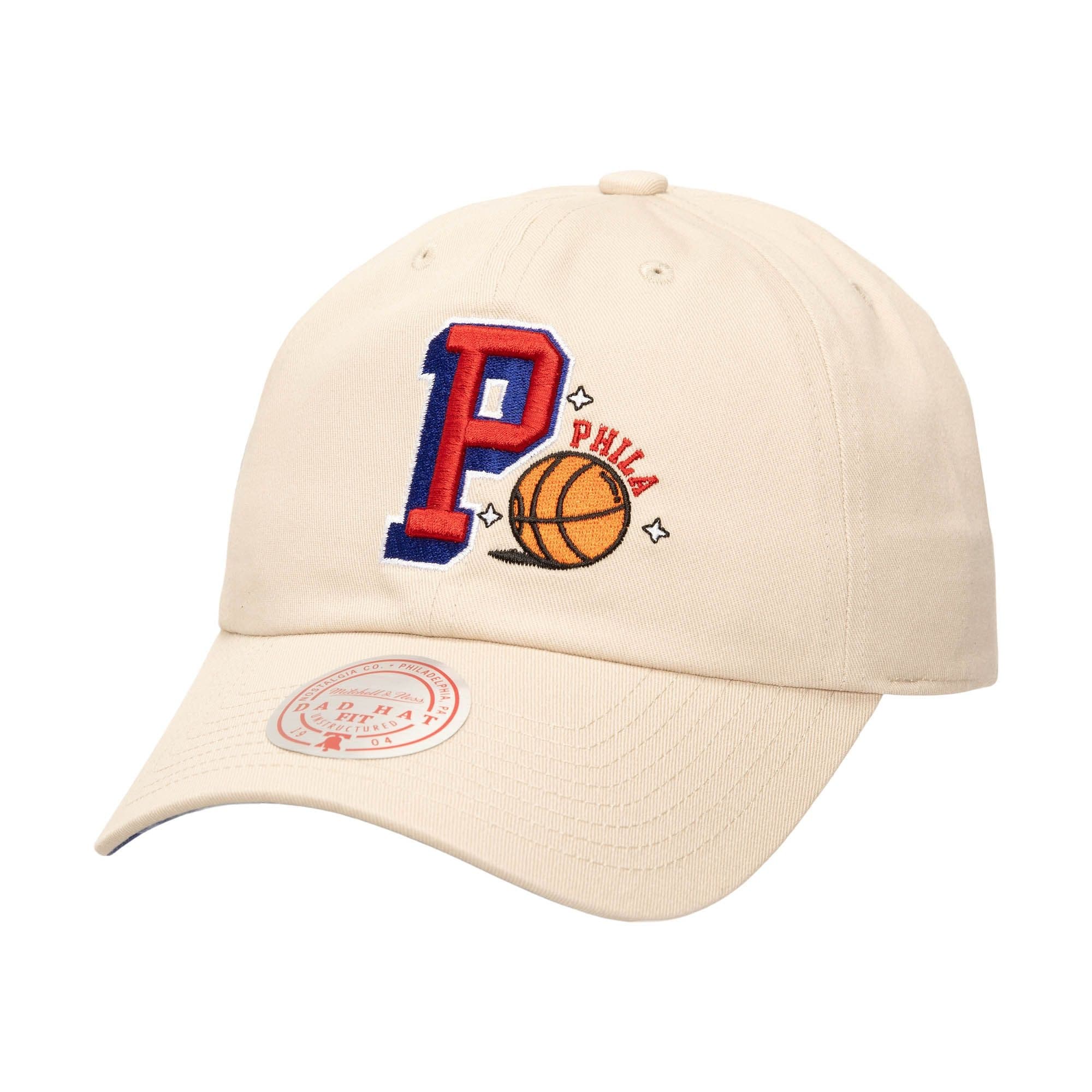 Бейсболка Mitchell & Ness S Swagger Strapback HWC Philadelphia 76ers
