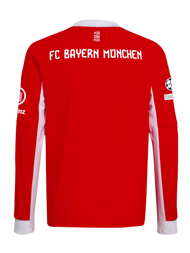 Футбольный лонгслив FC Bayern Munich Home Jersey 25-26