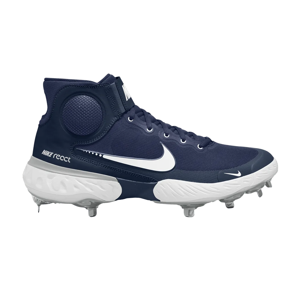 Krossovki-Nike-Alpha-Huarache-Elite-3-Mid-College-Navy