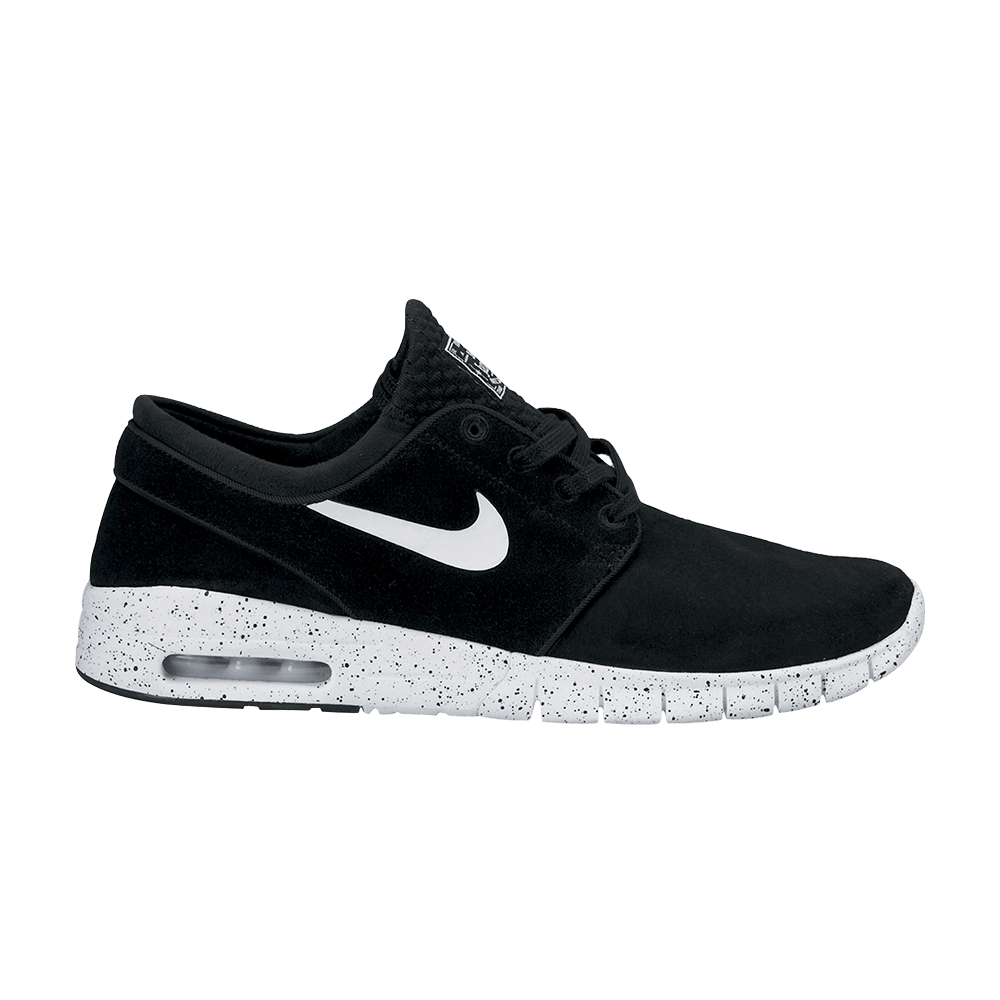 Кроссовки Nike Stefan Janoski Max Leather 'Black White'