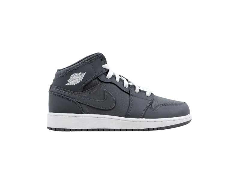 Кроссовки Air Jordan 1 Retro Mid GS Cool Grey