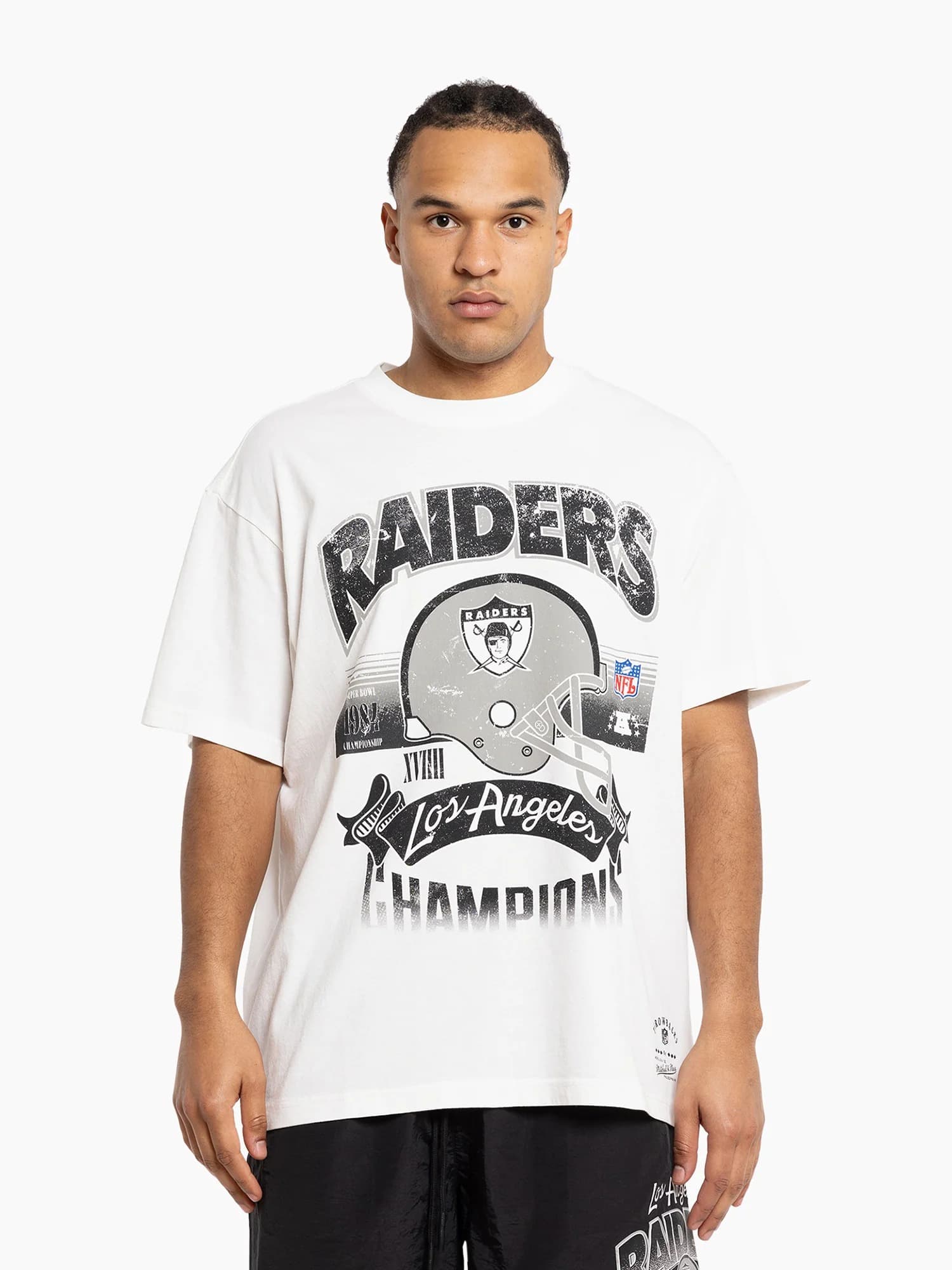 Футболка Mitchell & Ness Los Angeles Raiders Champions Vintage NFL T-Shirt