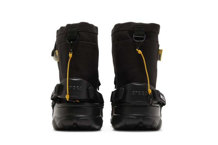 Кроссовки  GRIP SWANY x atmos x Crocs All-Terrain Clog 'Black'