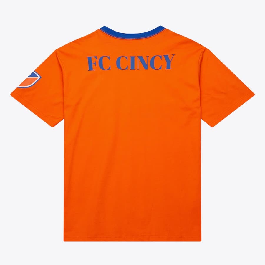 Футболка Mitchell & Ness Orange FC Cincinnati Team OG 3.0 T-Shirt