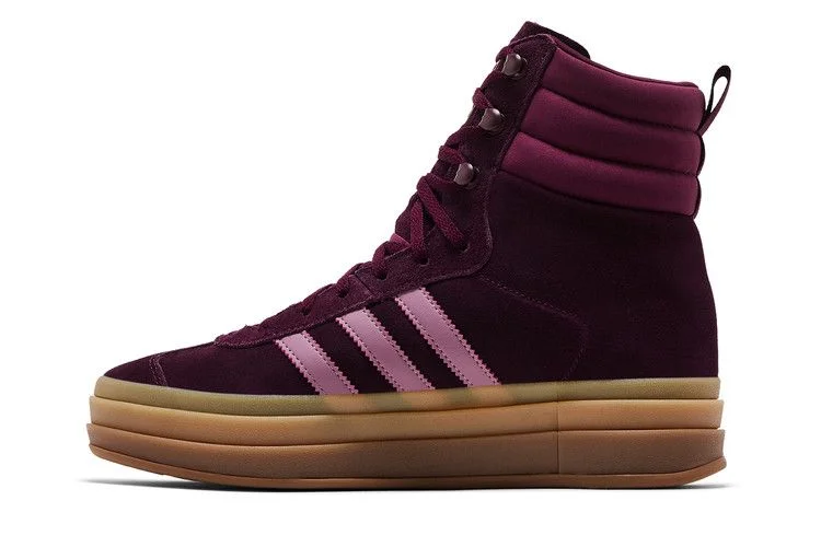 adidas Wmns Gazelle Boot 'Maroon Gum'