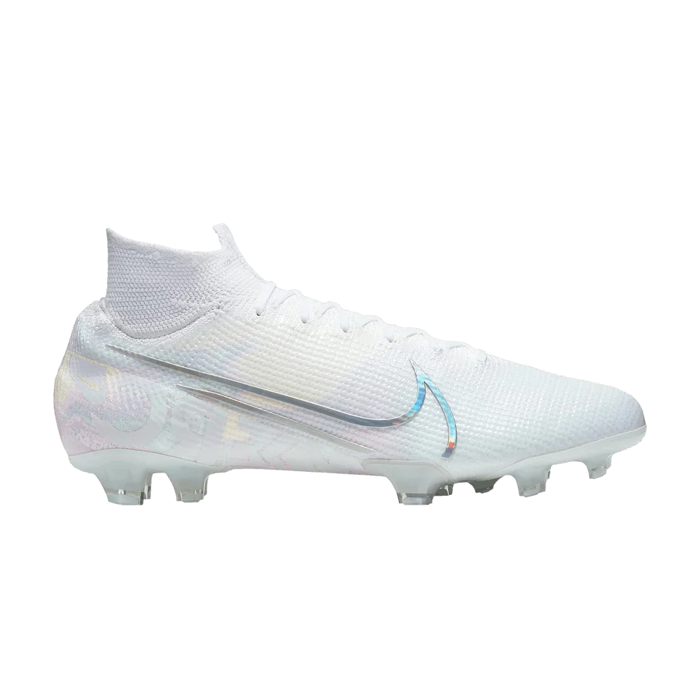 Krossovki-Nike-Mercurial-Superfly-7-Elite-FG-White-Iridescent