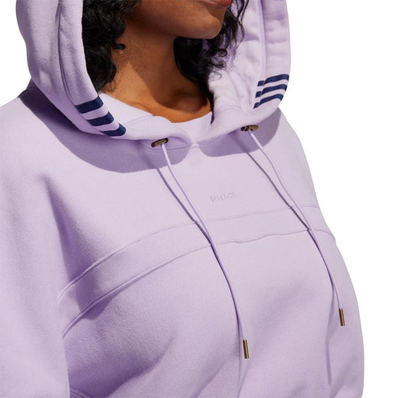 Худи adidas Ivy Park Hooded Shrug Purple Glow