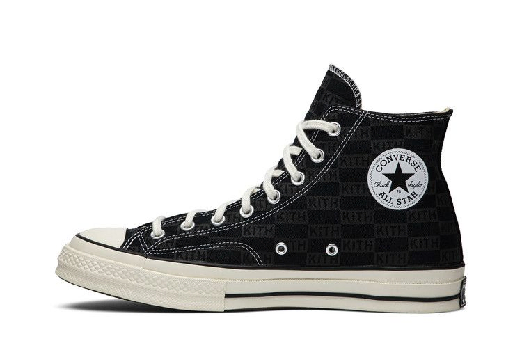 Кроссовки Kith x Converse Chuck 70 High 'Black Monogram'