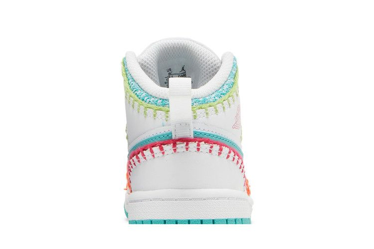 Кроссовки Air Jordan 1 Mid SE TD 'Multi Knit'