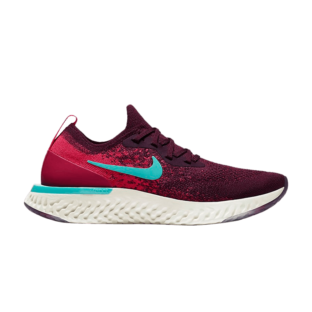 Кроссовки Nike Wmns Epic React Flyknit 'Bordeaux'