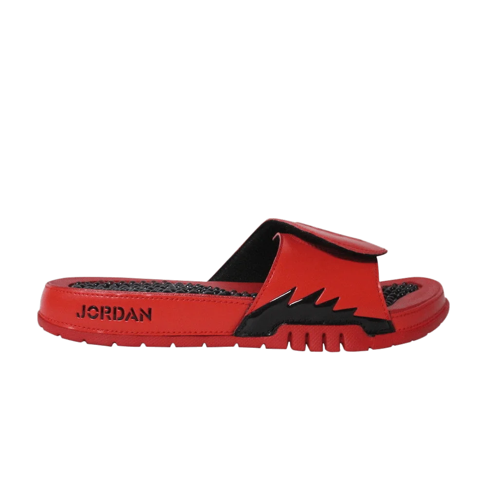 Air-Jordan-Hydro-5-Slide-Red-Black