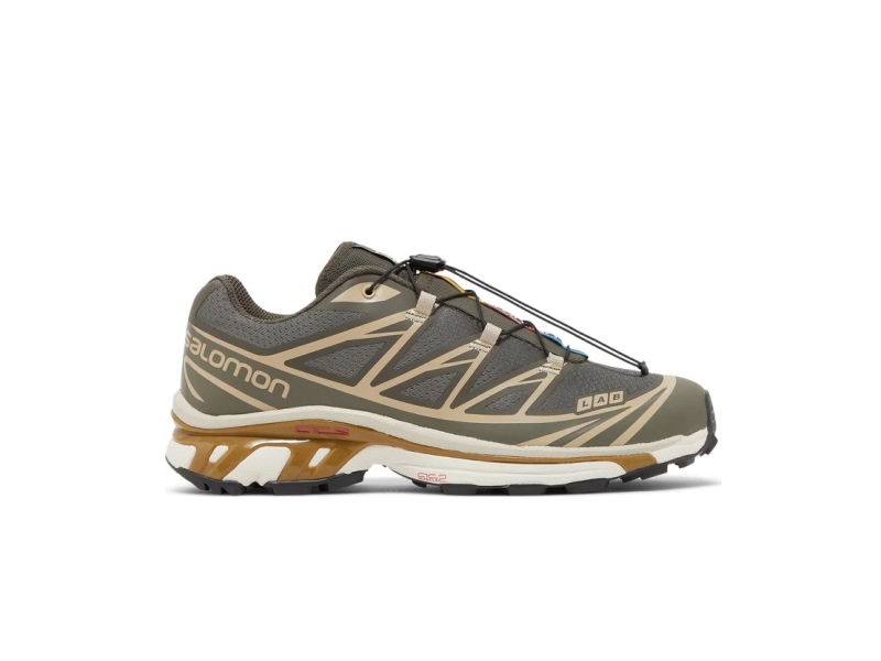 Кроссовки Salomon XT-6 Beluga Dull Gold