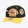 Mitchell-Ness-Black-Boston-Bruins-Overbite-Pro-Vintage-Snapback-Hat-100x100