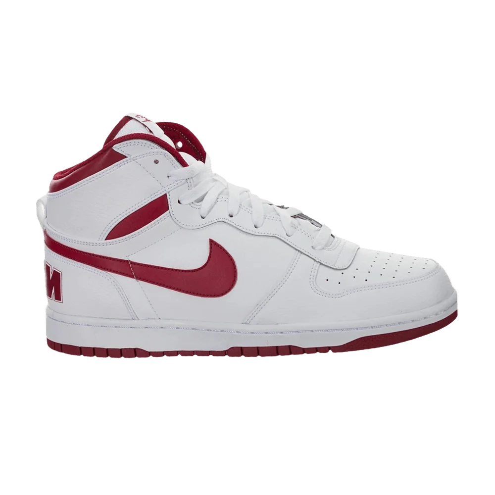 Krossovki-Big-Nike-High-White-Gym-Red