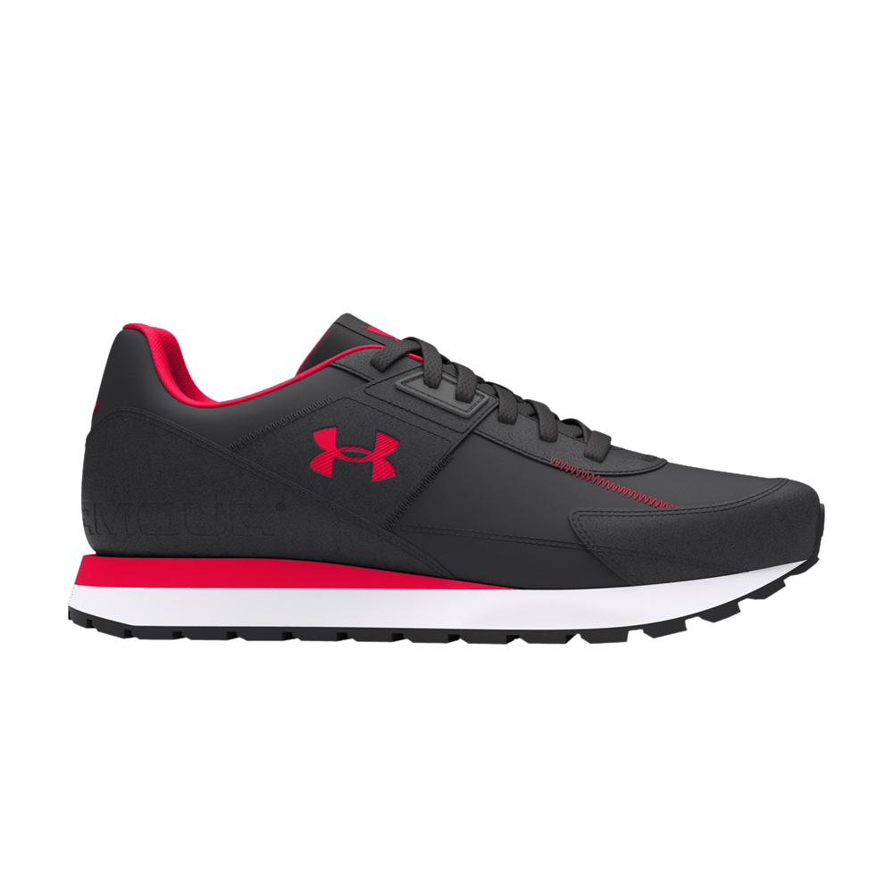 Кроссовки Under Armour Essential Runner 'Anthracite Red'