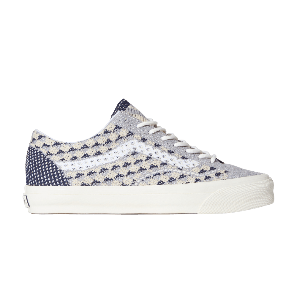 Кроссовки Vans Premium Old Skool 'Knit Pack - Geo Check Frost Grey'