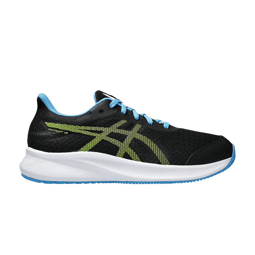 Кроссовки Asics Patriot 13 GS 'Black Electric Lime'