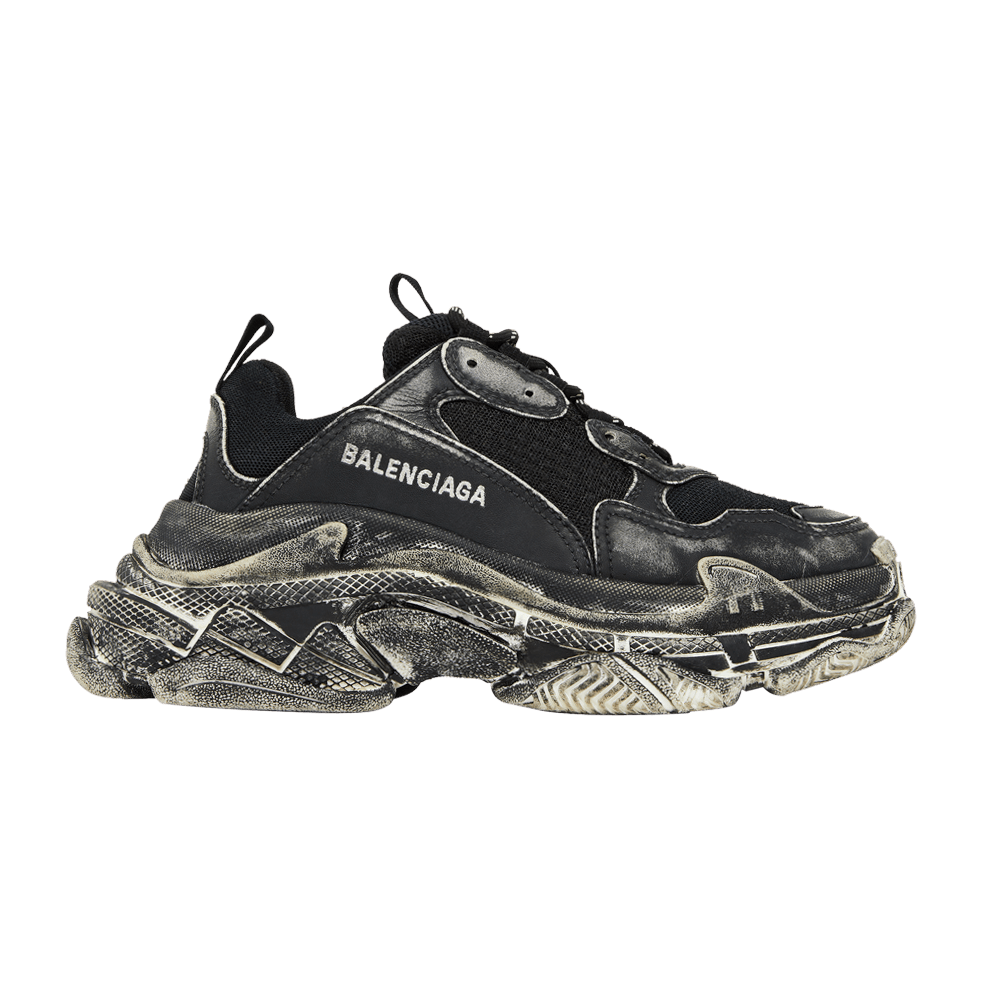 Кроссовки Balenciaga Triple S 'Faded Black'