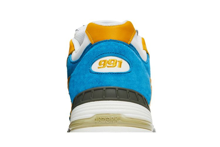 Кроссовки Sneakersnstuff x New Balance 991 Made in England 'Blue Yellow'