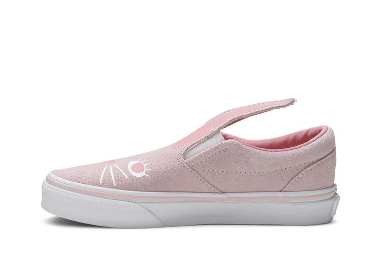 Кроссовки Vans Slip-On Little Kids 'Bunny - Chalk Pink'