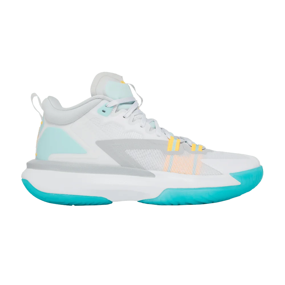 Krossovki-Air-Jordan-Zion-1-PF-White-Dynamic-Turquoise