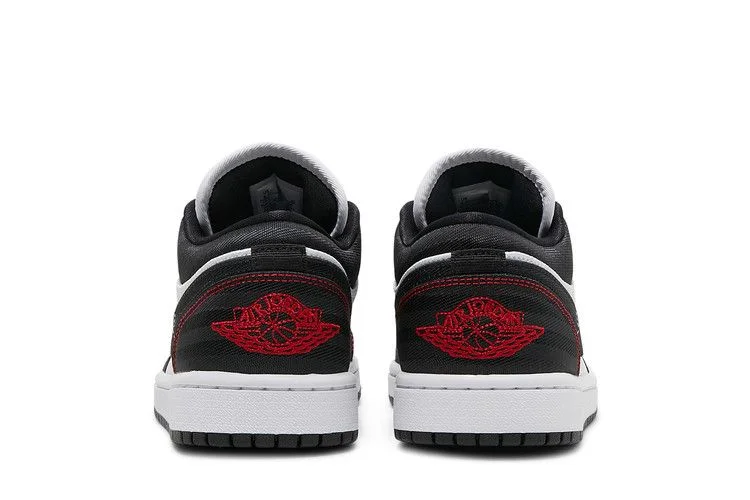 Кроссовки Wmns Air Jordan 1 Low SE Utility 'White Black Red'
