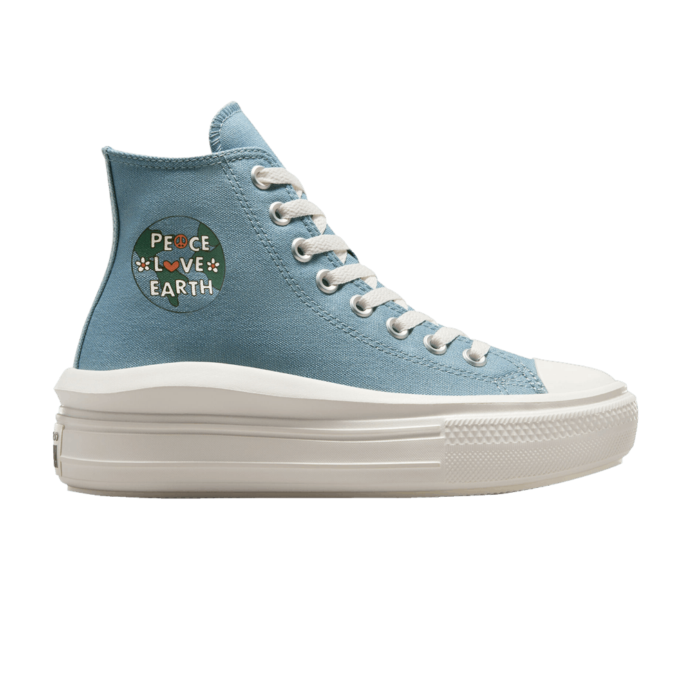 Converse Wmns Chuck Taylor All Star Move Platform High 'Peace, Love, Earth'