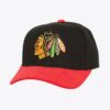Mitchell-Ness-Black-Chicago-Blackhawks-Cord-Pro-Snapback-Hat-100x100